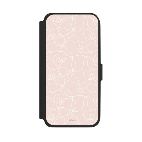 Samsung Galaxy A17 5G NIVOflip Micky Line Art Pattern Rose 