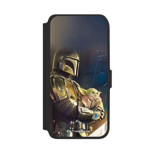 Samsung Galaxy A17 5G NIVOflip Mandalorian and Grogu inside Ship