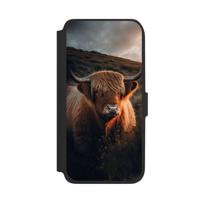Galaxy A17 5G NIVOflip Highland Cow With Big Horns with AI