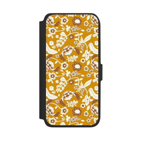 Samsung Galaxy A17 5G NIVOflip Stitch Floral Mustard Pattern