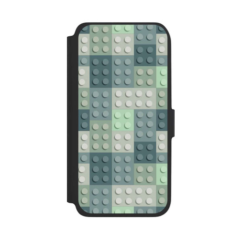 Samsung Galaxy A17 5G NIVOflip Green Blocks Pattern