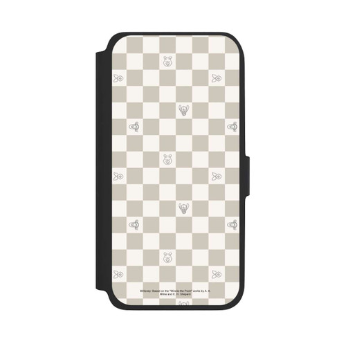Samsung Galaxy A17 5G NIVOflip Winnie the Pooh Checked Pattern Beige
