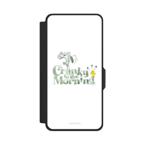 Samsung Galaxy S26+ NIVOflip Snoopy Cranky in the Morning