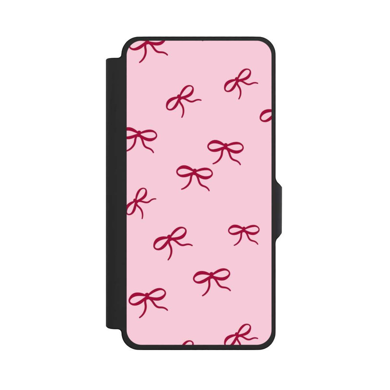 Galaxy S26+ NIVOflip Bows Red Pink Pattern