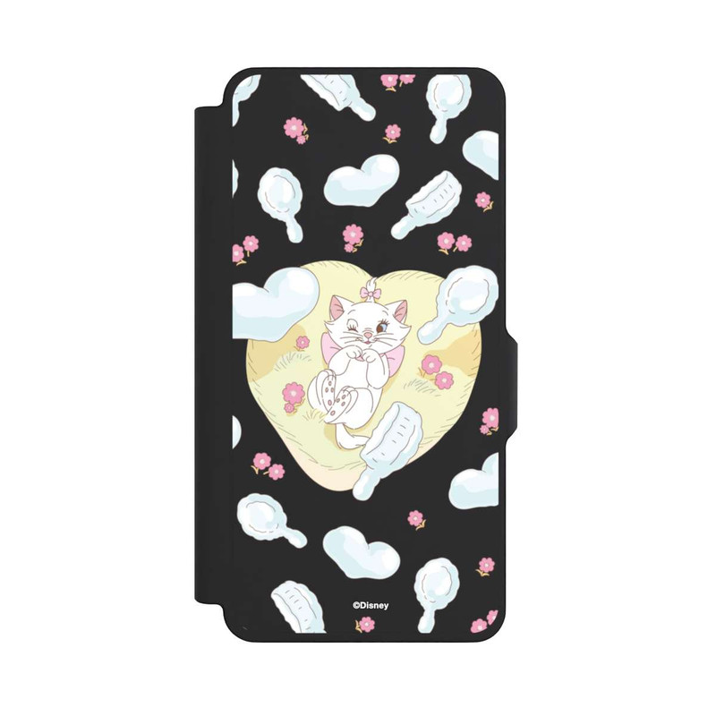 Galaxy S26+ NIVOflip Aristocats Marie Hearts Yellow Transparent