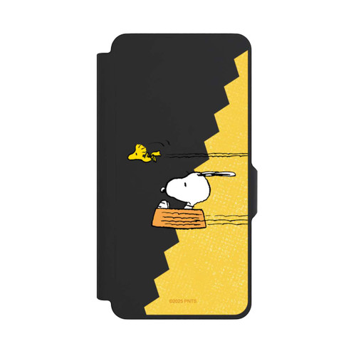 Samsung Galaxy S26+ NIVOflip Peanuts-Snoopy und Woodstock Transparent