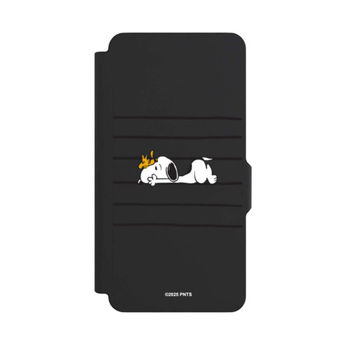 Samsung Galaxy S26+ NIVOflip Snoopy Woodstock Streifen Peanuts Transparent