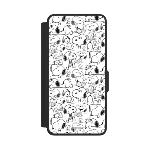 Samsung Galaxy S26+ NIVOflip Classic Snoopy Pattern White