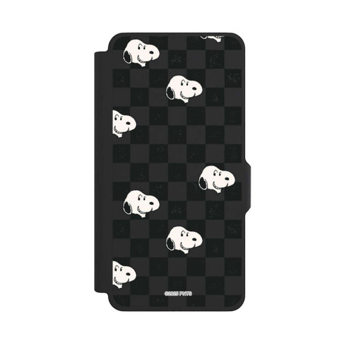 Samsung Galaxy S26+ NIVOflip Snoopy Checked Pattern