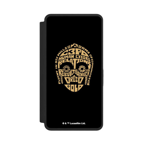 Samsung Galaxy S26 Ultra NIVOflip C3PO Typo Graphic