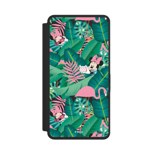 Samsung Galaxy S26 Ultra NIVOflip Minnie Summer Palm Leaves Transparent