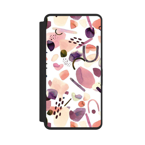 Samsung Galaxy S26 Ultra NIVOflip Watercolor Abstract Pieces Mauve