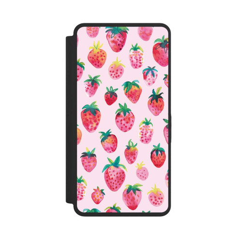 Samsung Galaxy S26 Ultra NIVOflip Watercolor Strawberries