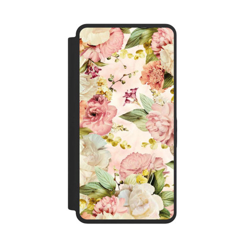 Samsung Galaxy S26 Ultra NIVOflip Flower Frame Peonies beige