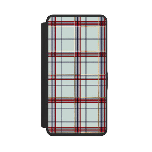 Samsung Galaxy S26 Ultra NIVOflip Tartan Blue