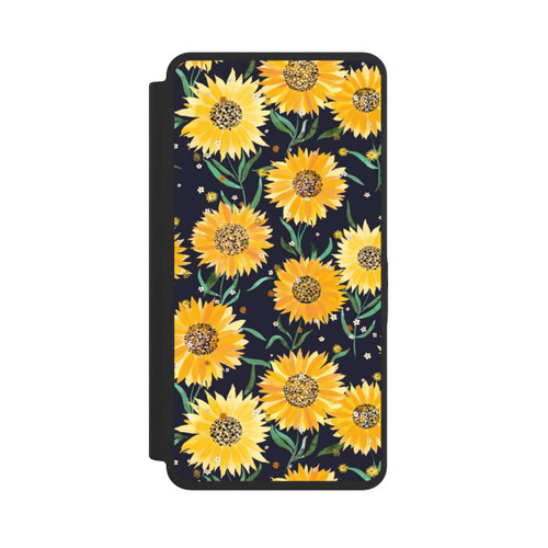 Samsung Galaxy S26 Ultra NIVOflip Sunflowers Black