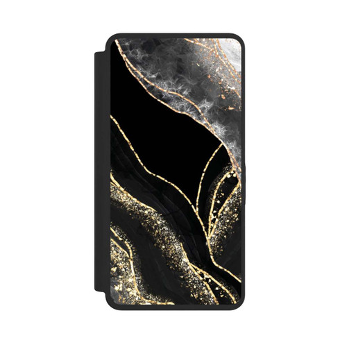 Samsung Galaxy S26 Ultra NIVOflip Dark Marble Gold