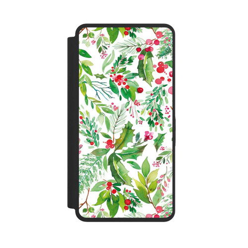 Samsung Galaxy S26 Ultra NIVOflip Christmas Holly Holiday Nature