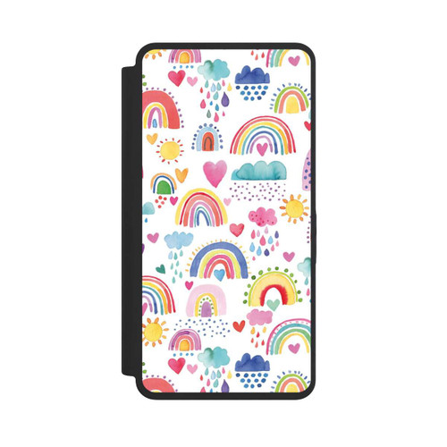 Samsung Galaxy S26 Ultra NIVOflip Lovely Rainbows Multi Red