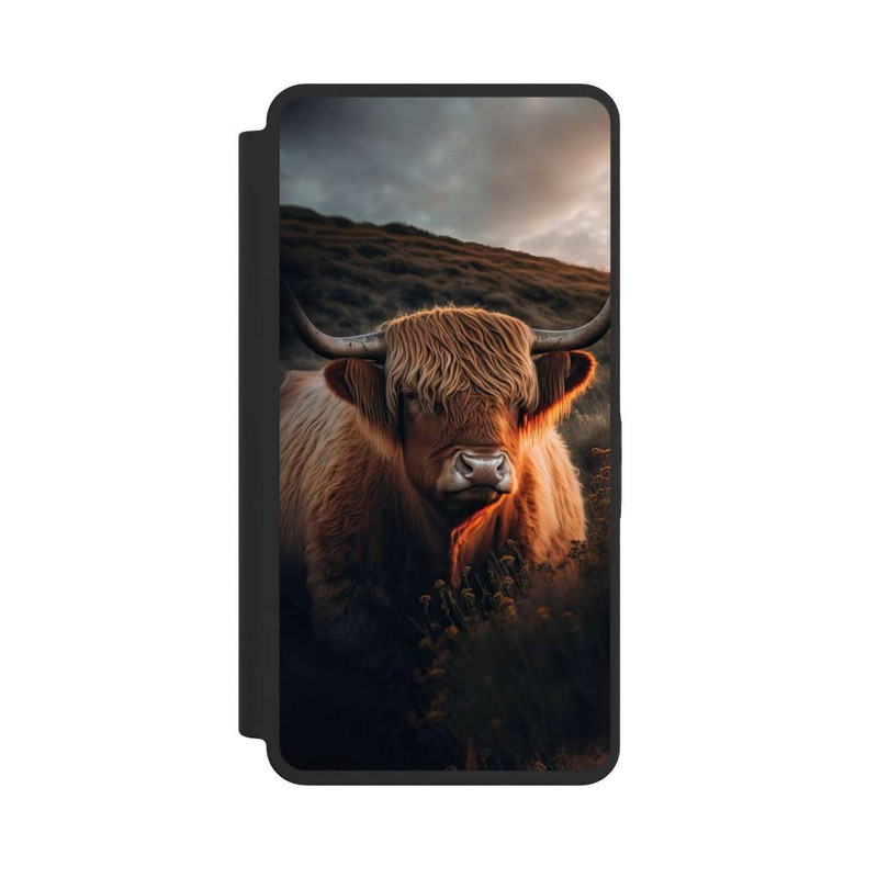 Galaxy S26 Ultra NIVOflip Highland Cow With Big Horns with AI
