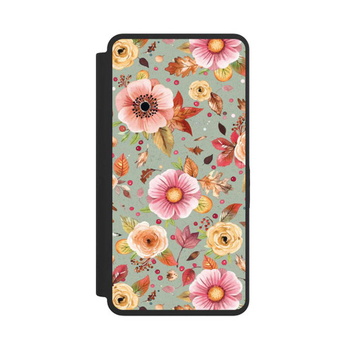Samsung Galaxy S26 Ultra NIVOflip Autumn Flowers Soft Green