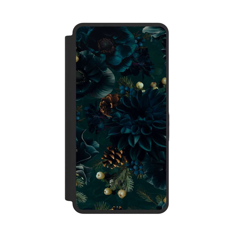 Galaxy S26 Ultra NIVOflip Flowers Pattern Green and Blue