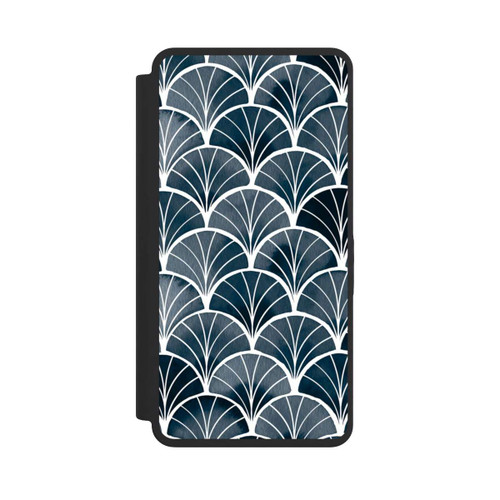 Samsung Galaxy S26 Ultra NIVOflip Botanical Breeze Art Deco Grey