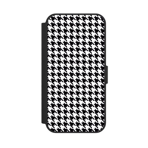 Apple iPhone 17e NIVOflip Houndstooth black-white