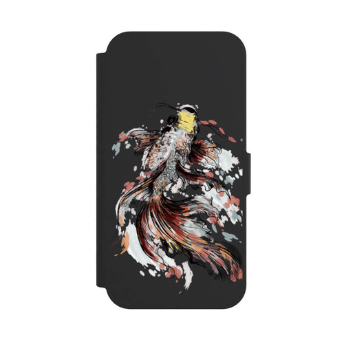 Apple iPhone 17e NIVOflip Koi (Watercolor) transparent