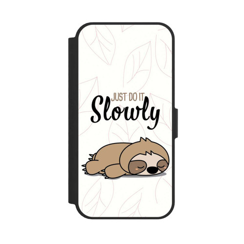 Apple iPhone 17e NIVOflip Just Do It Slowly Sloth
