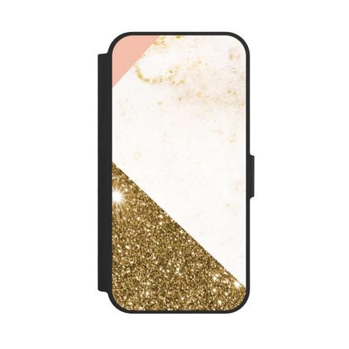 Apple iPhone 17e NIVOflip Gold Look Marble Collage