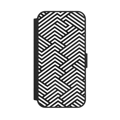Apple iPhone 17e NIVOflip Black and White ZigZag