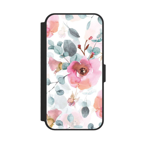 Apple iPhone 17e NIVOflip Watercolour Flower Wallpaper