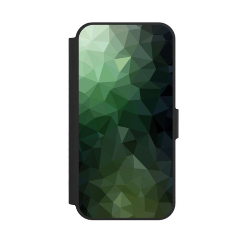 Apple iPhone 17e NIVOflip Polygonal Mosaic Green