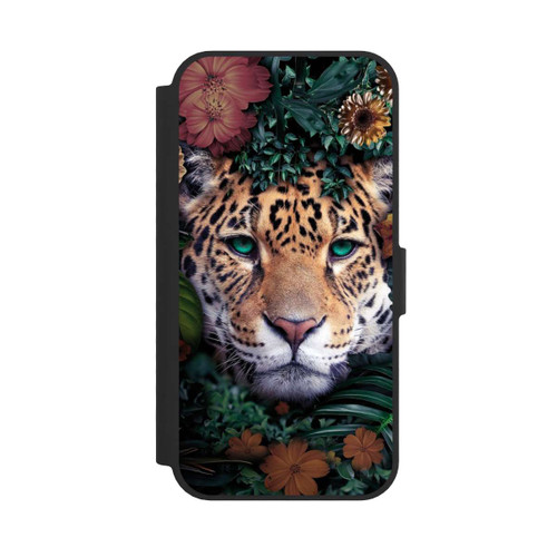 Apple iPhone 17e NIVOflip Jaguar in the jungle green