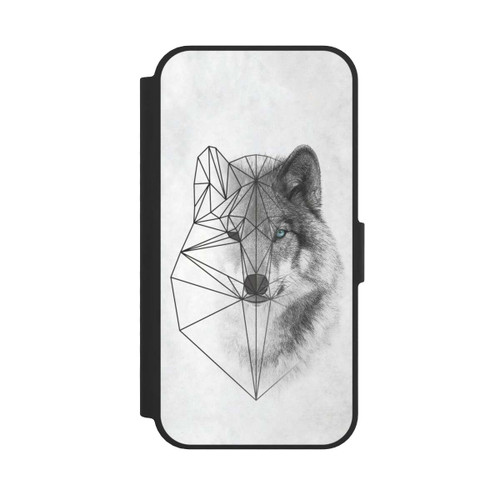 Apple iPhone 17e NIVOflip Polygonic Wolf