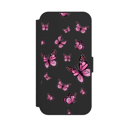 Apple iPhone 17e NIVOflip Butterflies pink