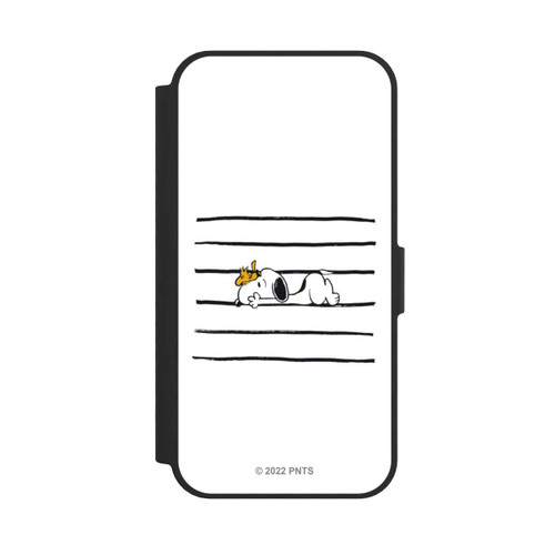 Apple iPhone 17e NIVOflip Snoopy Woodstock Stripes