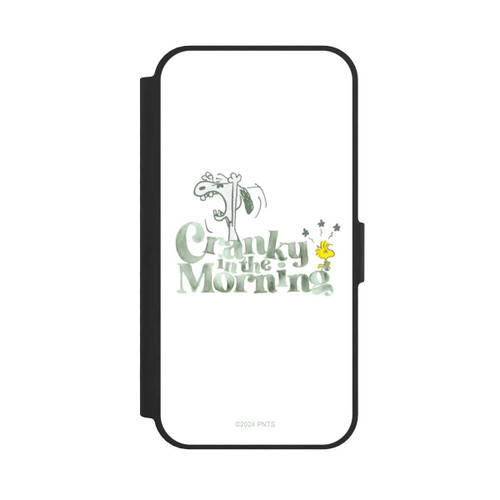 Apple iPhone 17e NIVOflip Snoopy Cranky in the Morning