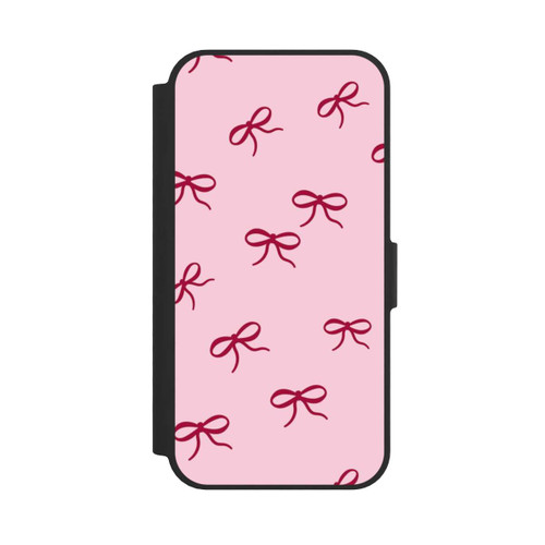 Apple iPhone 17e NIVOflip Bows Red Pink Pattern