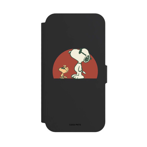 Apple iPhone 17e NIVOflip Snoopy Woodstock Far Out transparent
