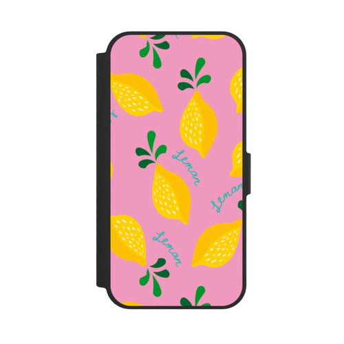 Apple iPhone 17e NIVOflip Dopamin Lemon Pattern