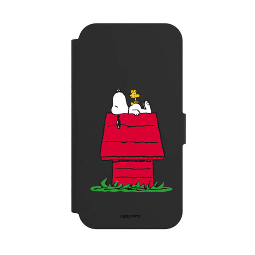 Apple iPhone 17e NIVOflip Snoopy and Woodstock Classic transparent