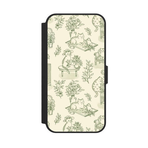 Apple iPhone 17e NIVOflip Chonky Cats Toile de Jouy
