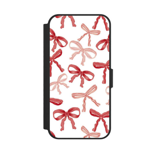 Apple iPhone 17e NIVOflip Red Bows Pattern