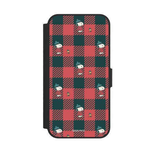 Apple iPhone 17e NIVOflip Peanuts Red Tartan Pattern