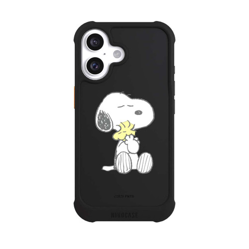 Apple iPhone 16 NIVOmax Snoopy And Woodstock Cuddling transparent