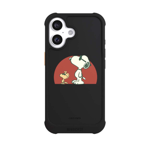 Apple iPhone 16 NIVOmax Snoopy Woodstock Far Out transparent