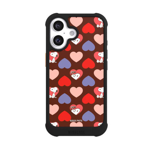 Apple iPhone 16 NIVOmax Peanuts Hearts