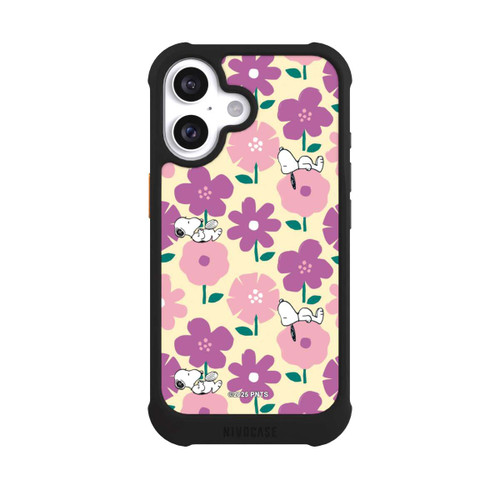 Apple iPhone 16 NIVOmax Peanuts Flower Pattern Yellow